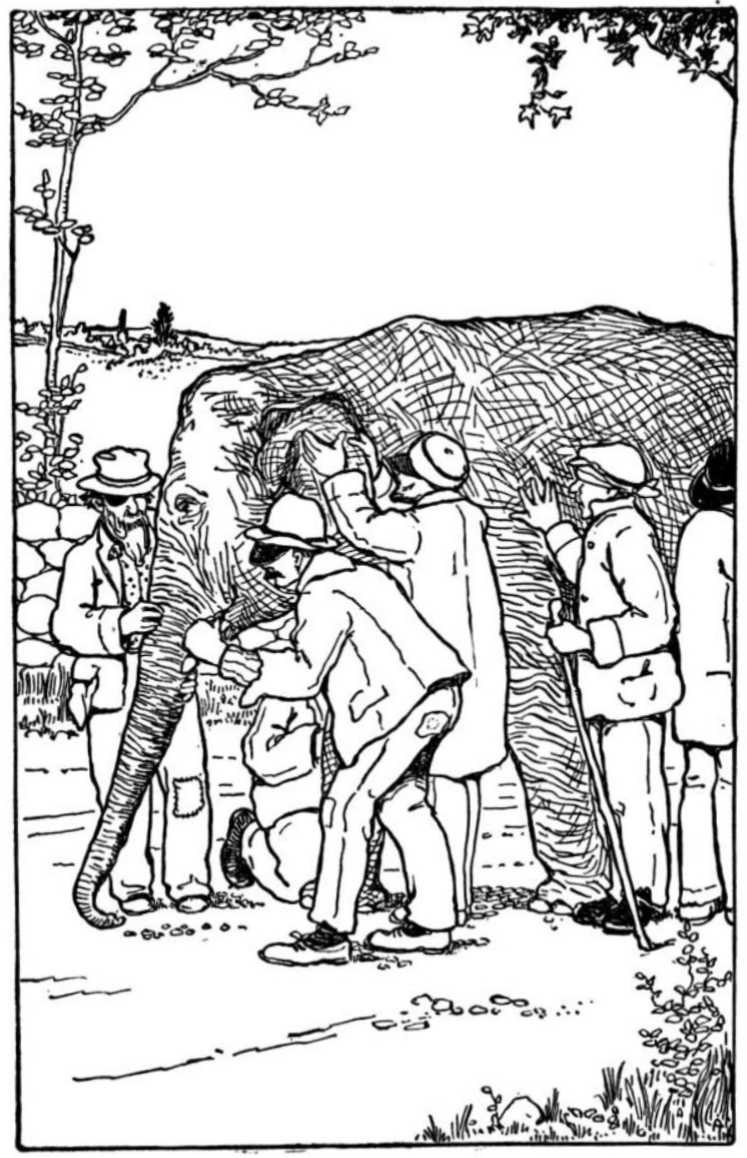 Blind men and an elephant